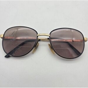 VTG ArtCraft Eye Glasses (Frames Only) - Z87 WF Black/Gold Made In USA